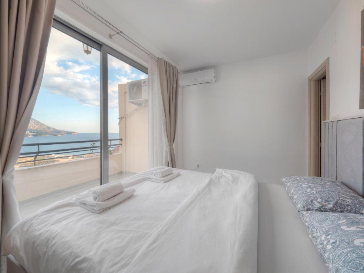 Sea View Two Bedroom Family Apartment With Pool - Sunset Ivanovici Bečići Extérieur photo